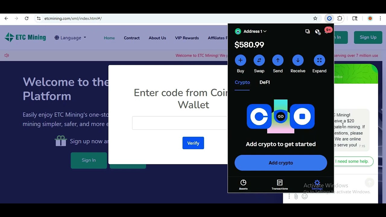 etcmining.com  Activate your Trust wallet withdrawal NOW