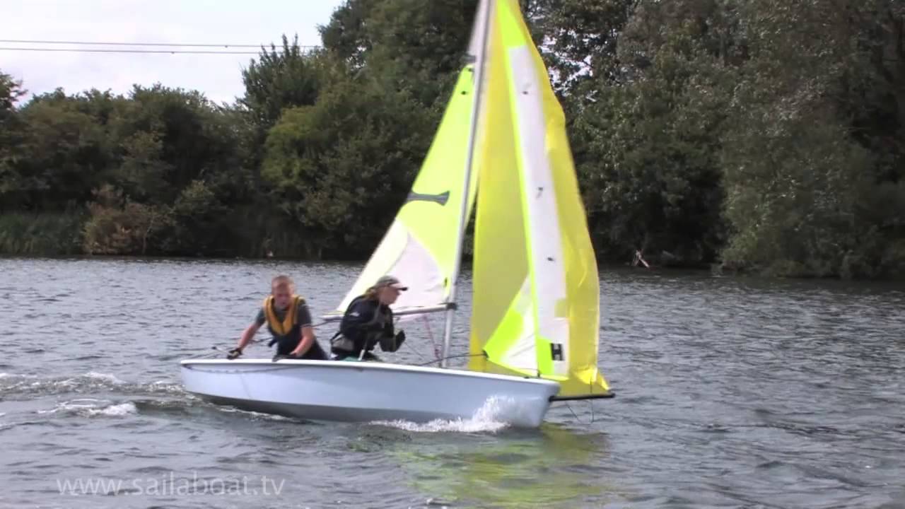 How to Sail - 2H Asym. Spinnaker - Part 5 of 7: Strong wind gybing