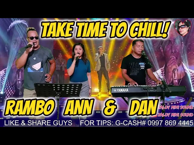 TAKE TIME TO CHIIL! RAMBO, ANN & DAN JAM AT ZALDY MINI SOUND STUDIO class=