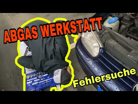 Golf 4 1 6 Sr Fehler Suche Abgas Werkstatt Golf 4 Projekt