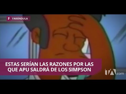 Explicación de la salida de Apu de los Simpson - Jarabe de Pico