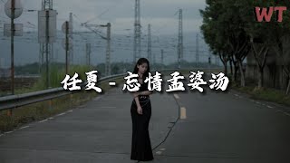 任夏 - 忘情孟婆汤『痴情换一身狼狈，怪我掏心又掏肺。』【动态歌词MV】