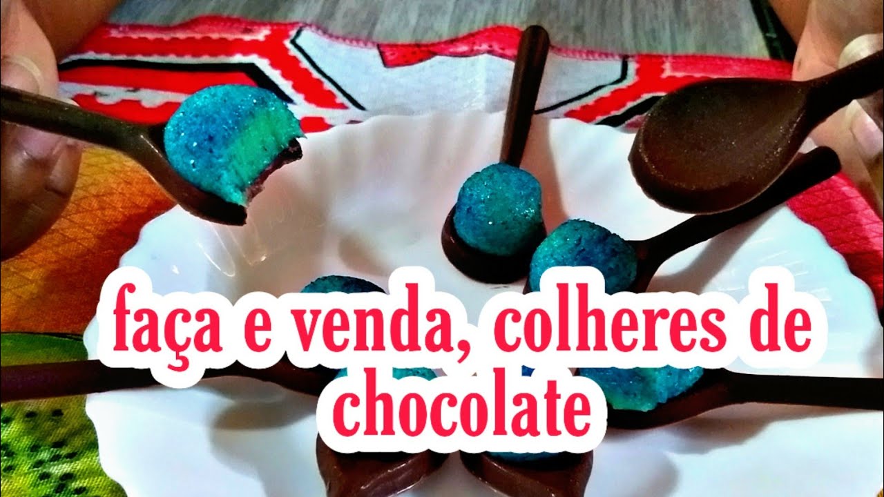 COMO GANHAR DINHEIRO VENDENDO DOCES - colheres de chocolate ( FAÇA E VENDA) COMO GANHAR DINHEIRO VENDENDO DOCES - colheres de chocolate ( FAÇA E VENDA)