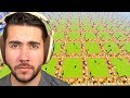 Forcing 100 Minecraft Players To Dig Their Own Graves