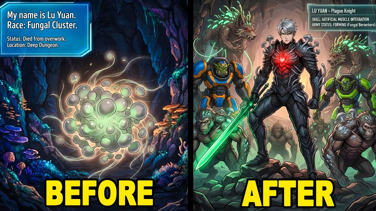 BIOLOGY GENIUS Reborn as FUNGUS MONSTER Who STOLE HERO’S BODY and Started a PLAGUE ARMY!