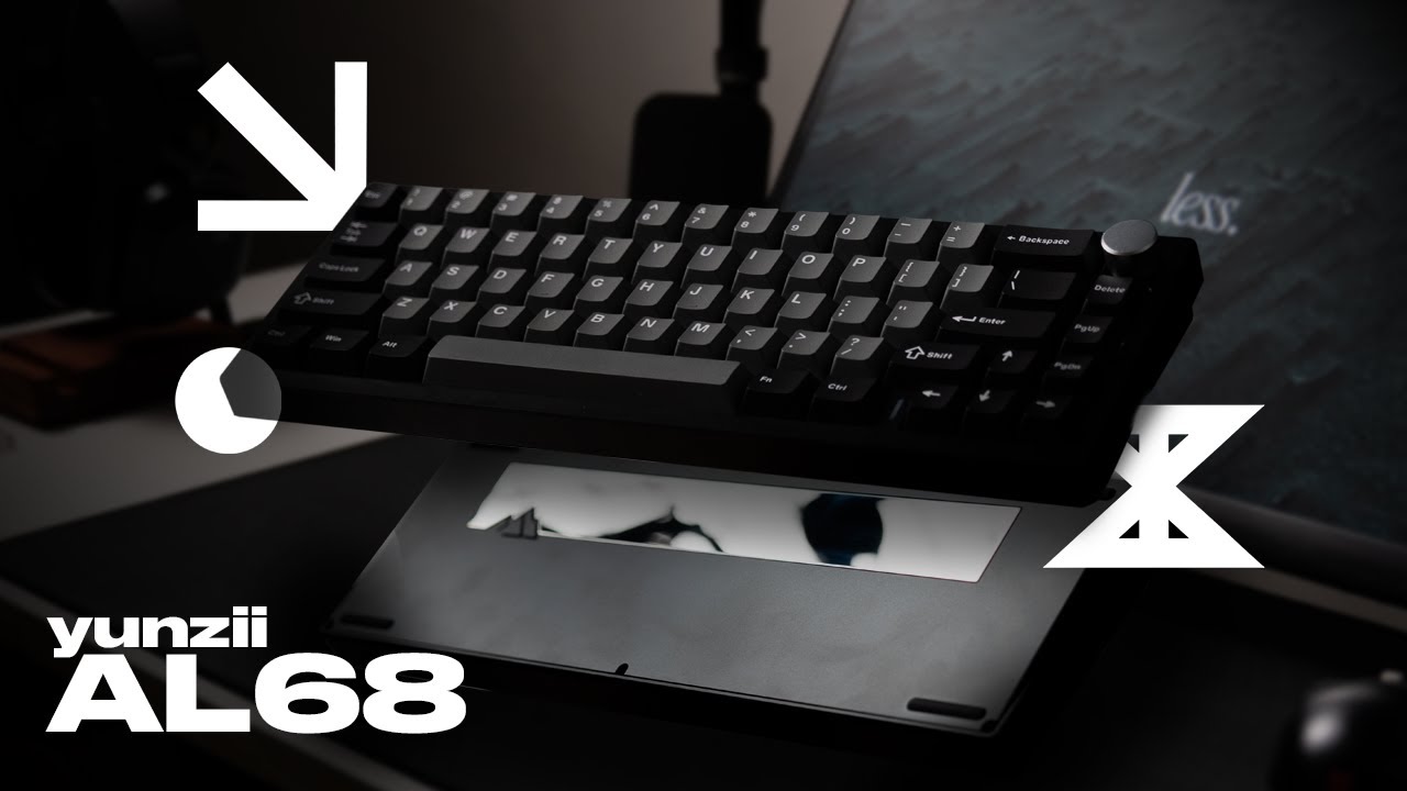 YUNZII Keyboard Video Review AL68 QMK&VIA Mechanical – YUNZII KEYBOARD