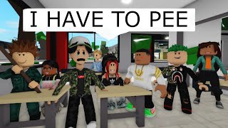 JIMMY NEEDS TO PEE! | Funny Roblox Moments | Brookhaven 🏡RP