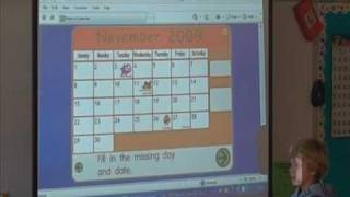 Morning Meeting using the SMART Board Part 1