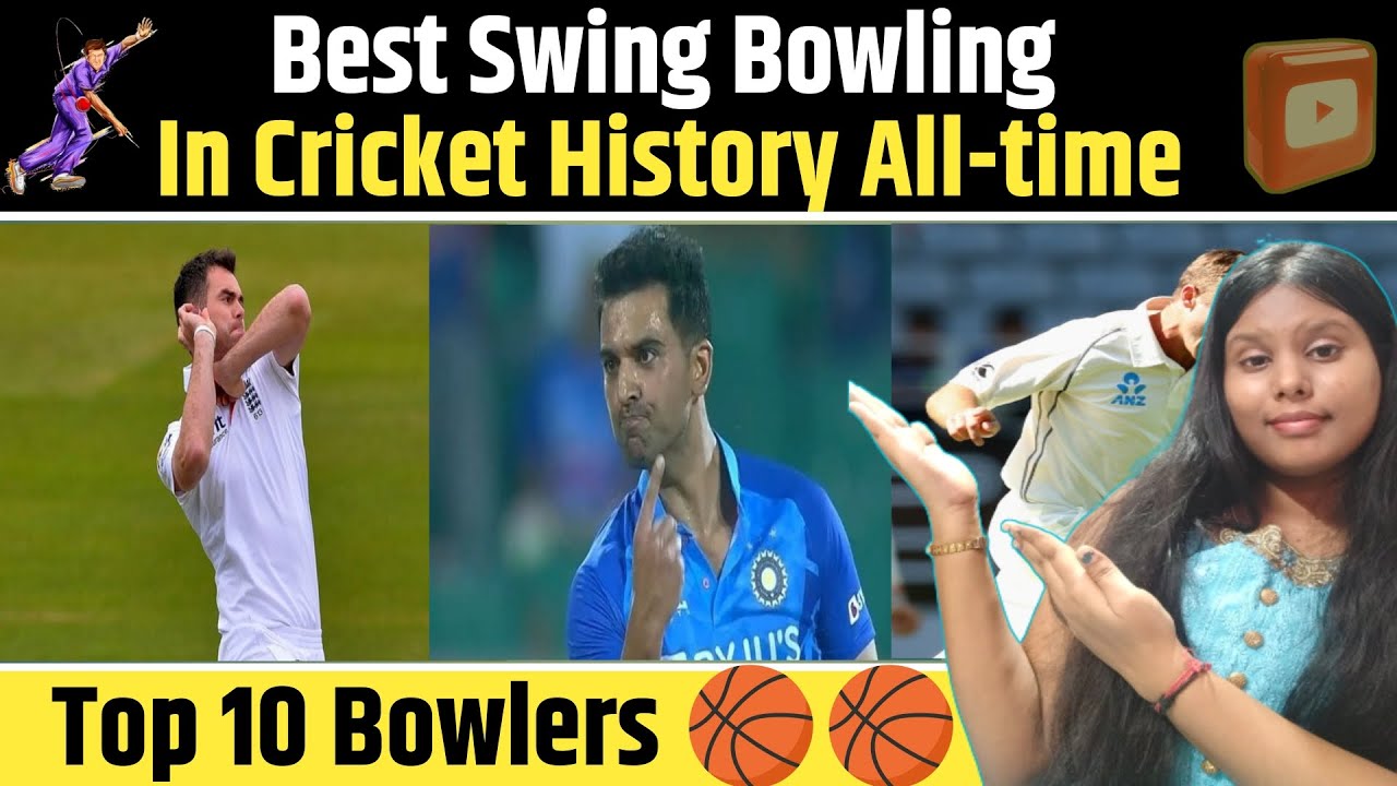 🫣Top 10 Swing Bowlers In Cricket History 😯 #cricket #viral #trending # ...