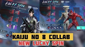 New Kaiju No 8 Prize Path | New Kaiju No 8 Lucky Spin Crate Opening | Prize Path PUBG MOBILE | BGMI