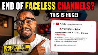 YouTube is DELETING Faceless Channels… Here’s why 😳 (Problem + Solution)