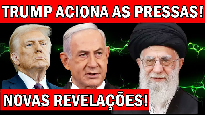 URGENTE! TRUMP ACIONA AS PRESSAS É O FIM DO SUJEITO JA TEM OS DIAS para que isso venha sobre...