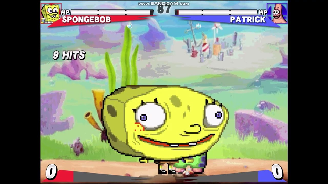 NICKELODEON ALL STAR BRAWL X WARNER BROS MULTIVERSUS: SPONGEBOB VS PATRICK