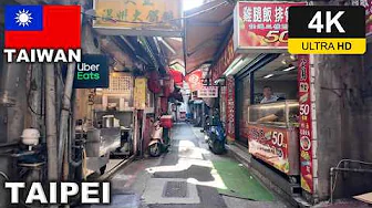 【4K】TAIWAN Walking Tour / 🇹🇼 Taipei