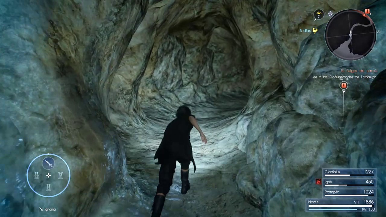 Final Fantasy XV - Fociaugh Cavern BUG