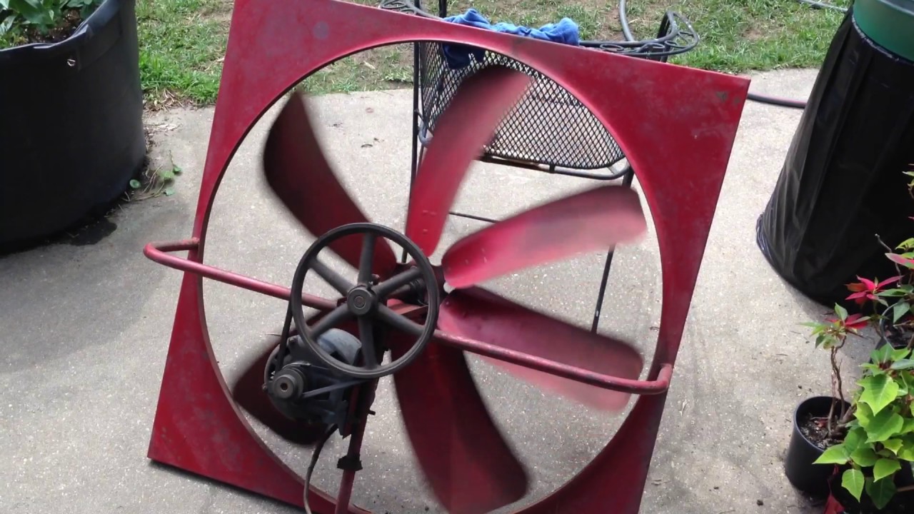 Quietaire 36" attic fan YouTube