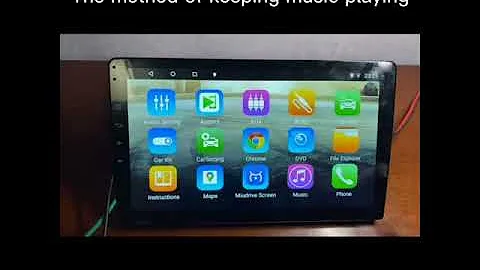 Binize :How to make the local music keep playing?