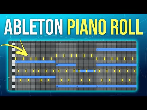 How to Use Ableton Piano Roll (Beginners Tutorial)