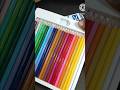 unboxing doms 24 color pencil/ stationary /shorts