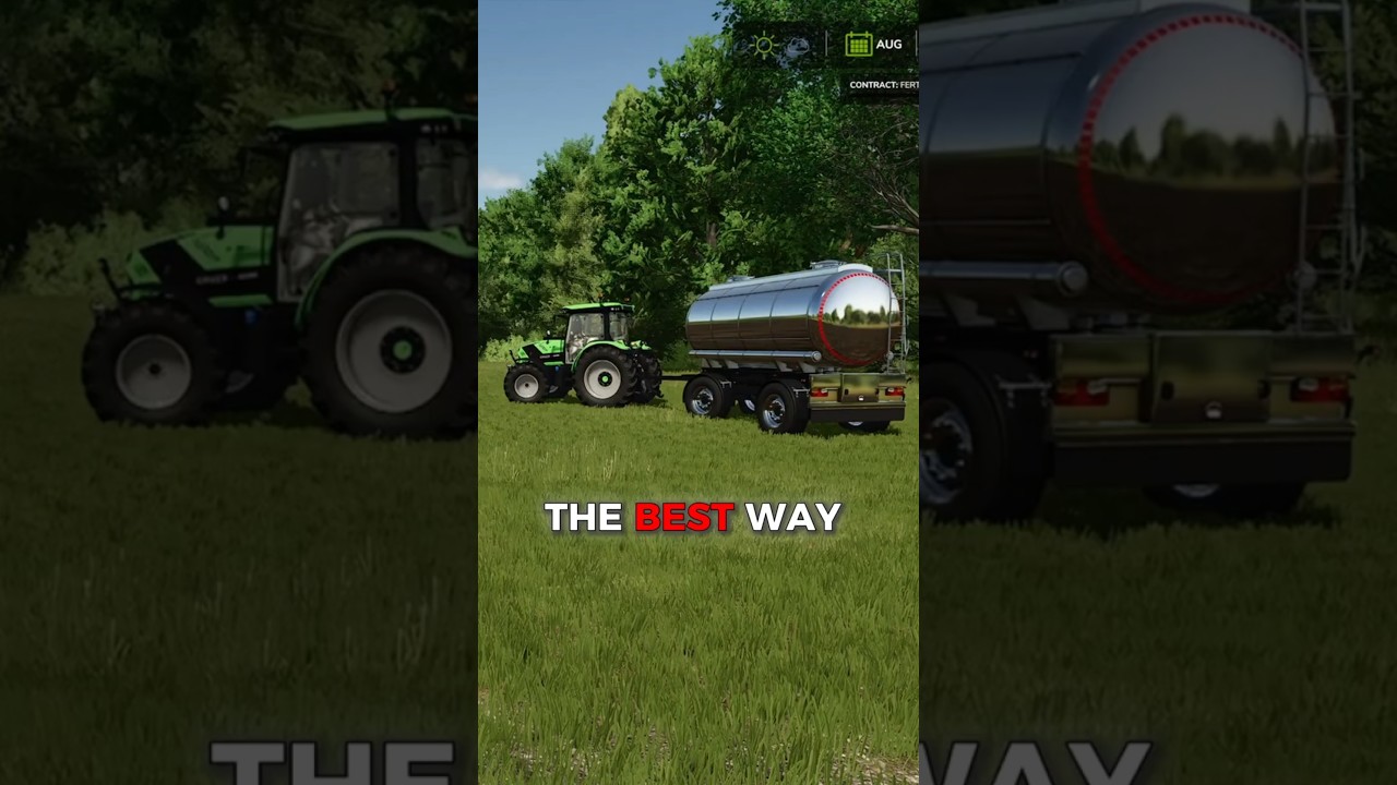 Лучший способ получить неограниченную воду для теплиц в Farming Simulator 25! 