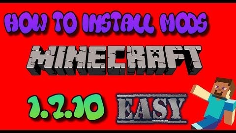 HOW TO INSTALL MODS -Minecraft 1.7.10- MAC TUTORIAL