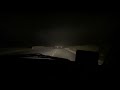 Heavy FOG Car Driving 🥶| Night Drive 🔥| Ziro Visibility | Car Drive Status | WhatsApp Status Video