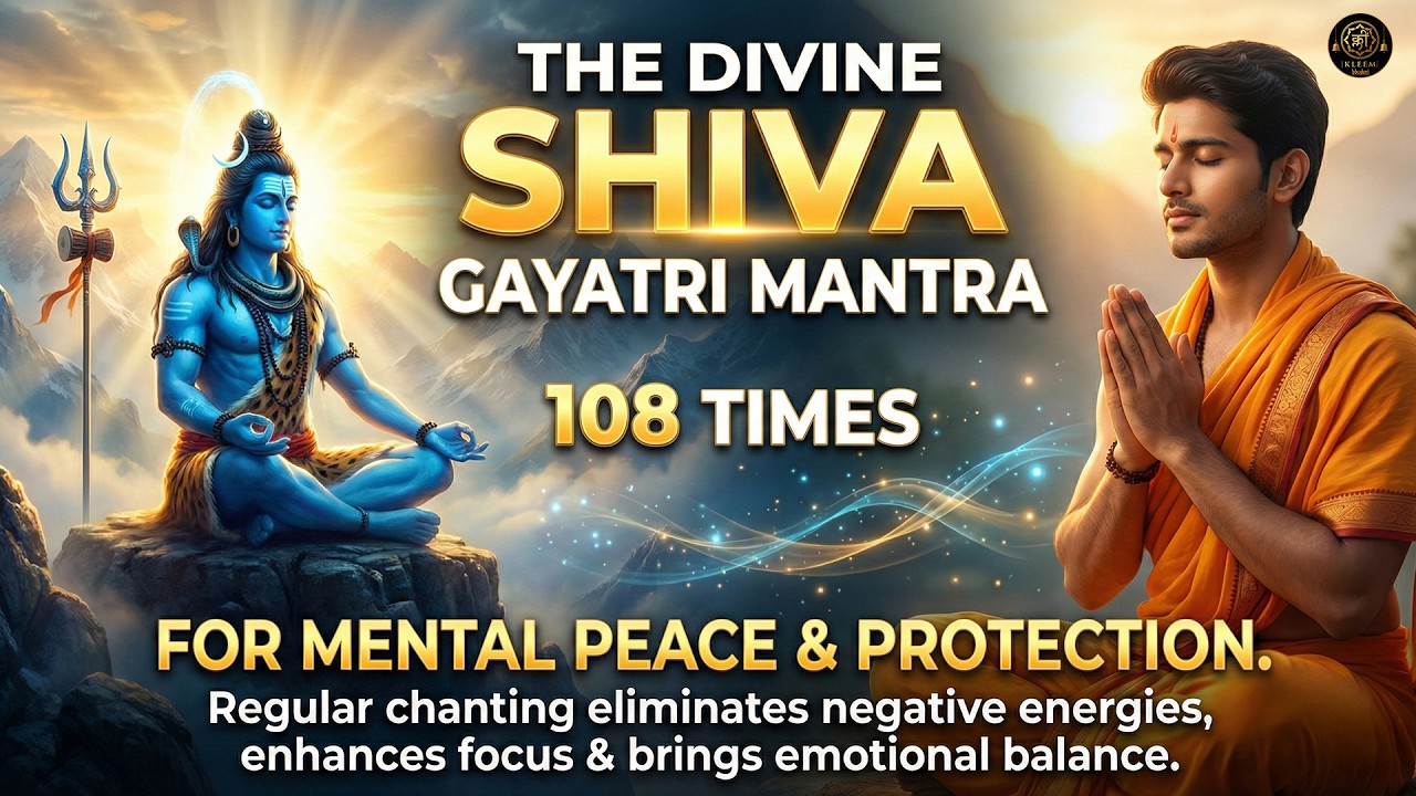 Shiva Gayatri Mantra 108 Times | Powerful Chant for Peace & Protection #shiv #bhakti #mahadev