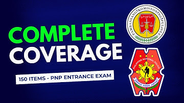 Pass the PNP Entrance Exam with this Complete Coverage Silent 1-Hour Study Session