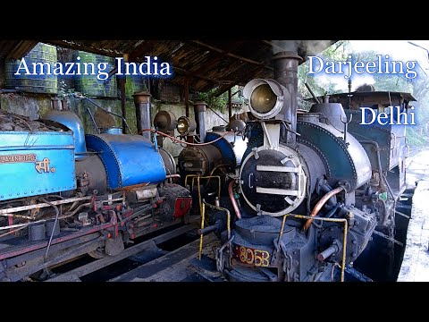 India On And Off The Rails, Darjeeling Himalayan Railway, Darjeeling And Highlights From Delhi - 4k