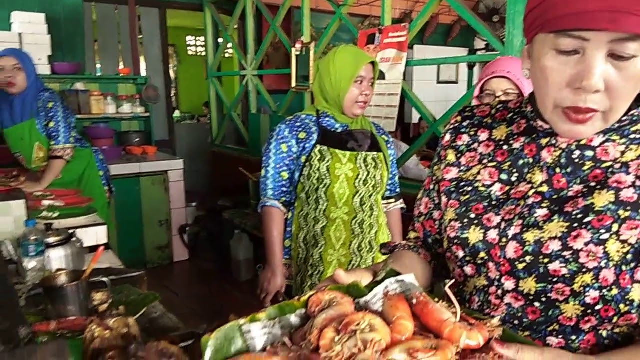 Kuliner Bakar Kakap Di Kebun Sayur Balikpapan (25-12-2017) 