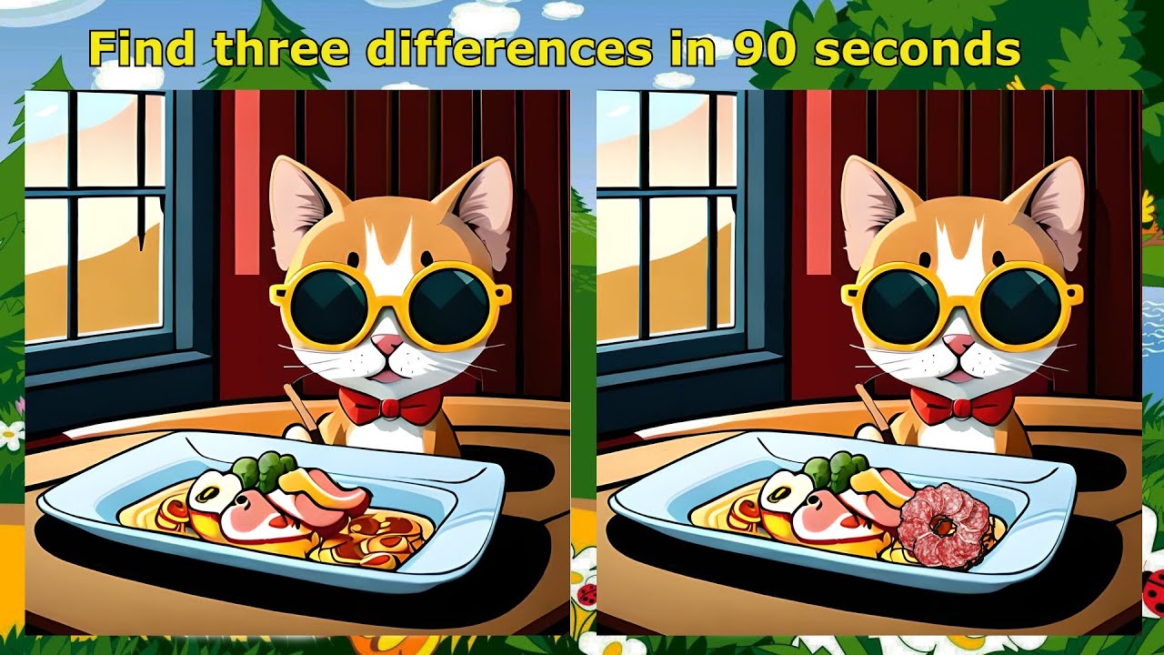 Can You Spot 3 Differences in Under 90 Seconds? | Task #5 - YouTube