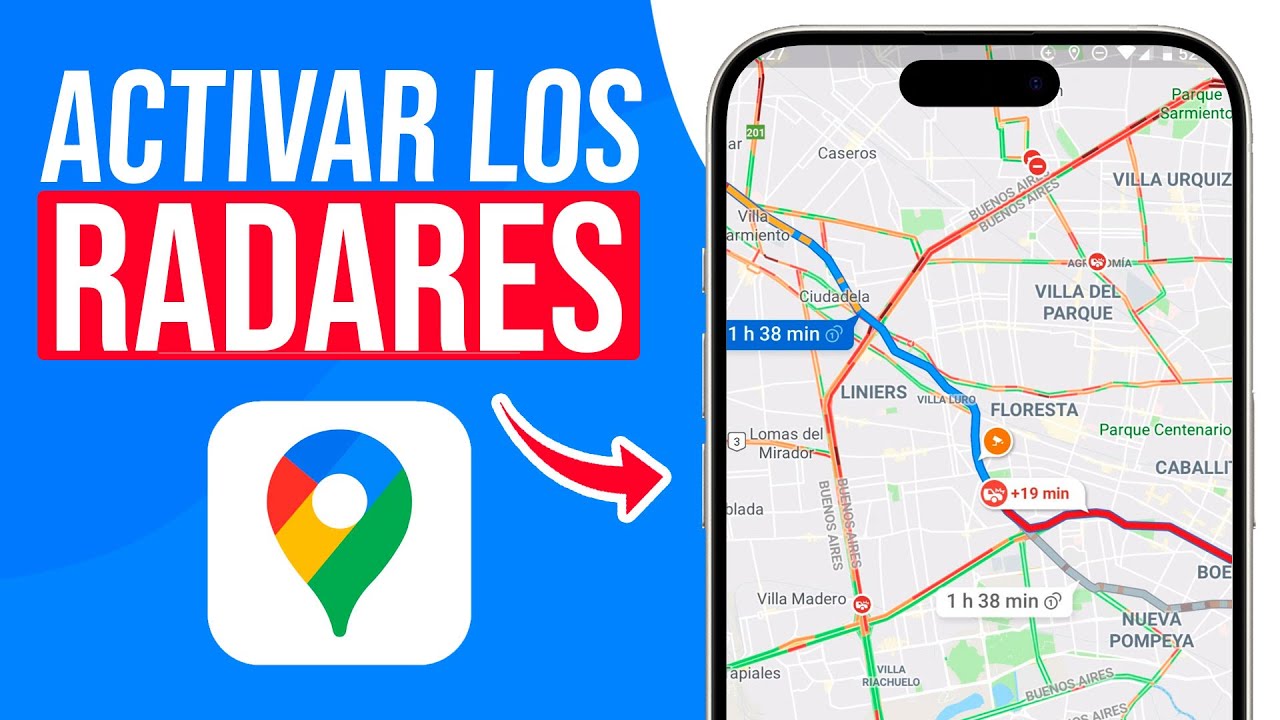 Como ACTIVAR el AVISO de RADARES en Google Maps (Guia Completa!) - YouTube