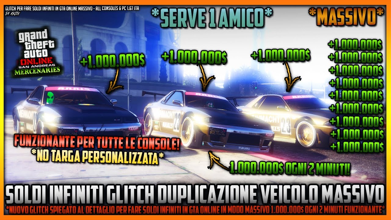 ⚠️PATCHATO⚠️NUOVO TRUCCO GTA 5 Online PER FARE SOLDI INFINITI ADESSO!💸