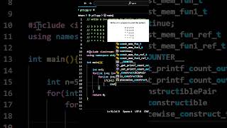 C++ Symbol pattern Day 17 #digitalcodingadda #coding #python #shorts #javascript
