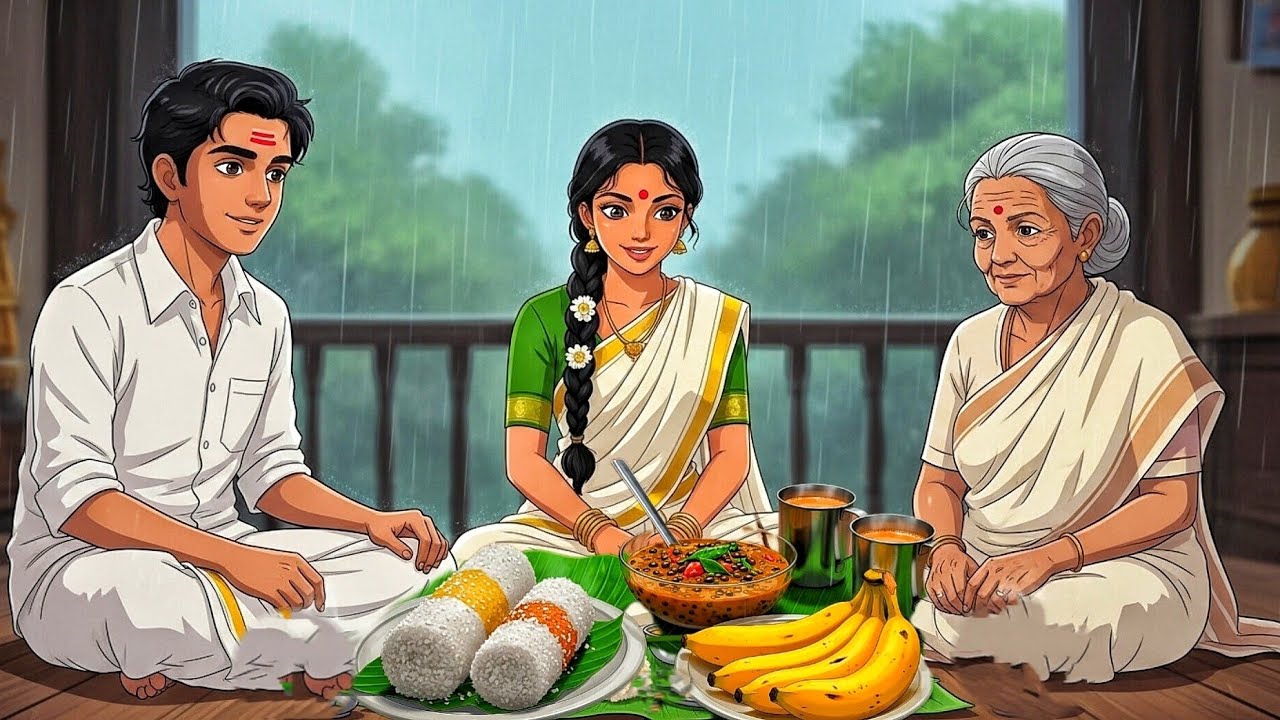 Kerela South India morning to evening routine Ghibli/Ghibli videos/Ghibli life/Ghibli days