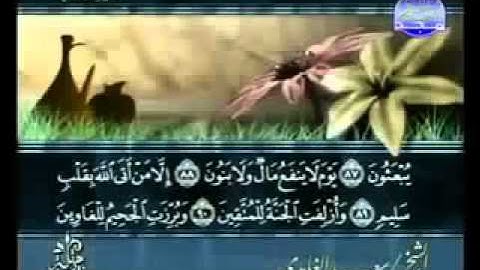 ختمة الشيخ سعد الغامدي 26 سورة الشعراء