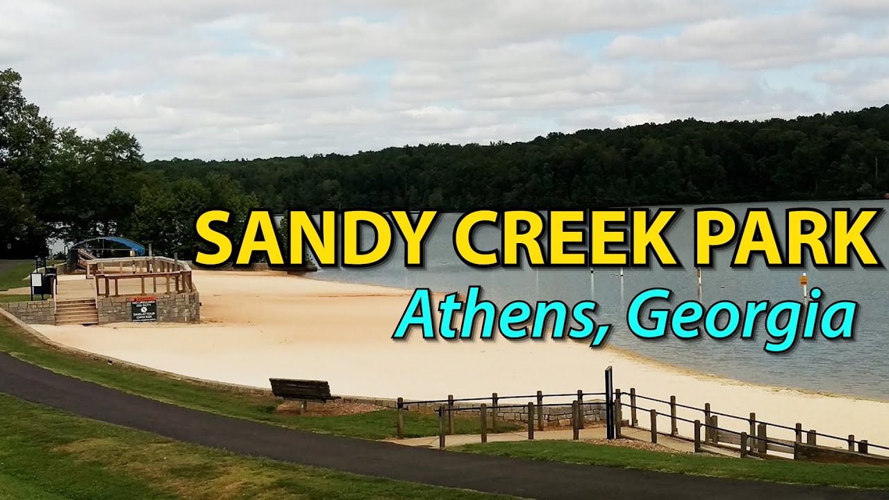 Touring Sandy Creek Park In Athens, This Place Is HUGE