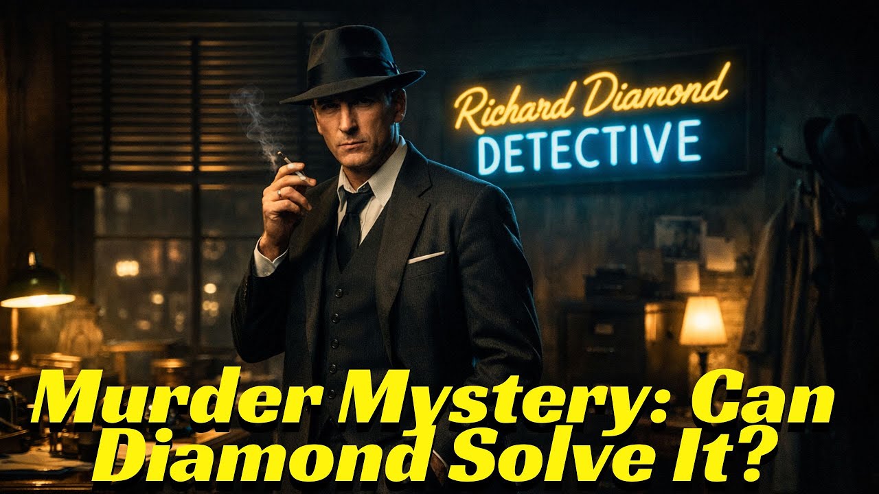 Richard Diamond Detective: The Murder of Abe Weiss – A Madman’s Deadly Game | Old Time Radio