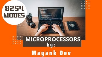 8254 Modes | DevRishi Tech | Mayank Dev | Operational Modes of 8254