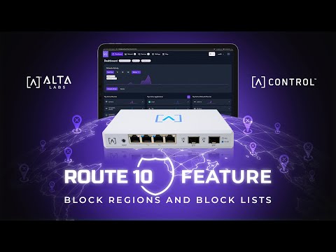 Route10 Feature: Block Regions and Block Lists