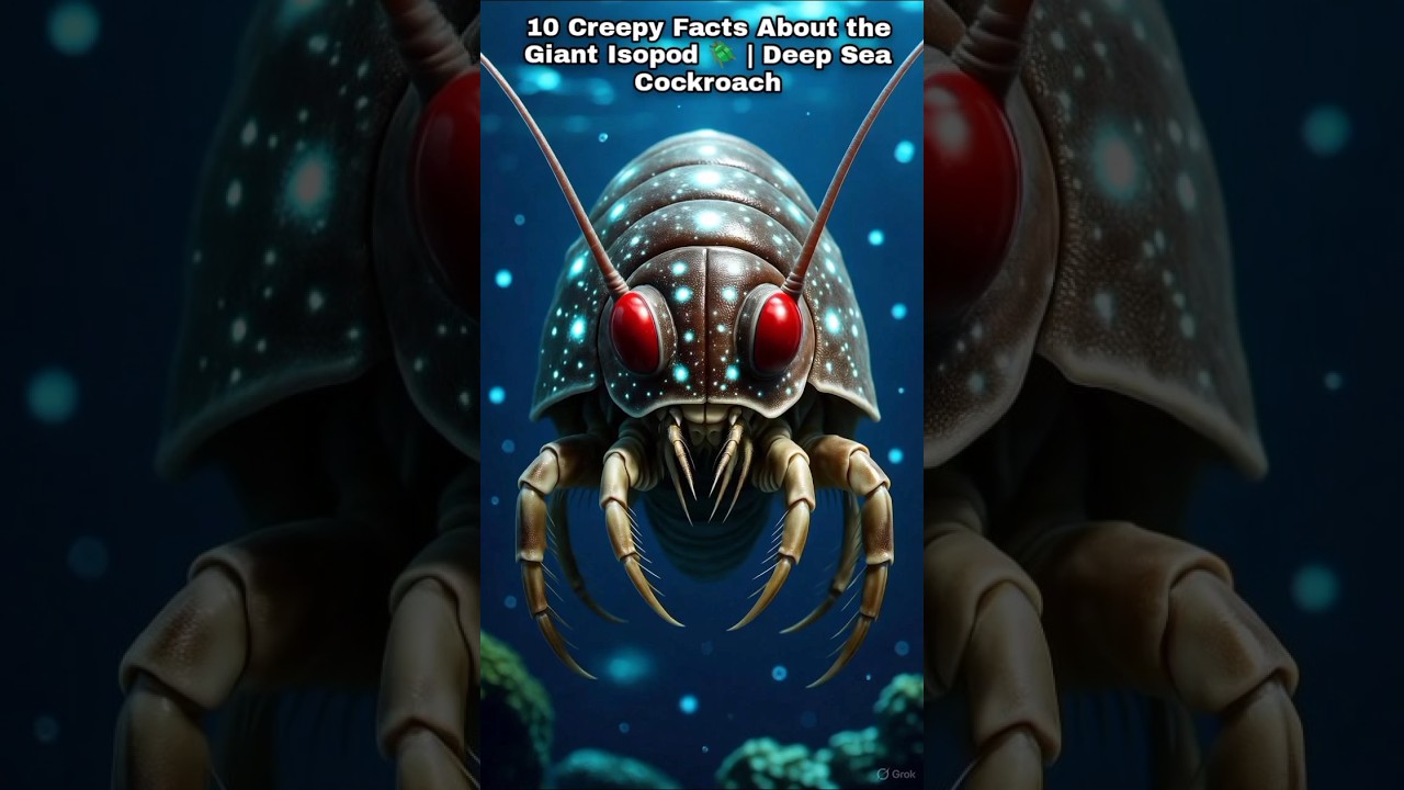 ‎10 Creepy Facts About the Giant Isopod 🪲 | Deep Sea Cockroach