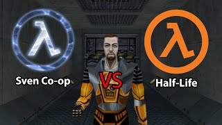 Sven Co-op vs Half-Life (actually)