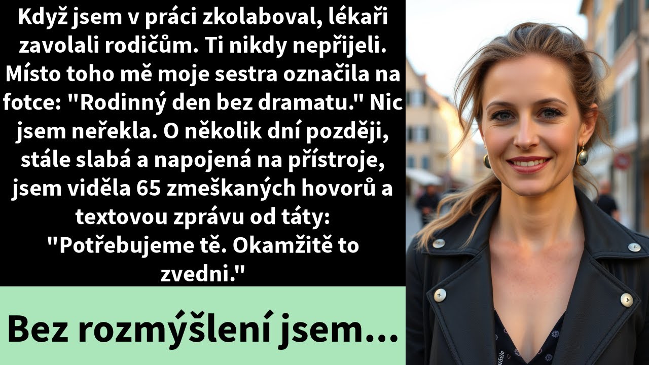 Ležela jsem na nemocničním lůžku po operaci mozku a čekala, jestli se moje rodina konečně ozve. Místo toho jsem na Instagramu našla fotku, jak si moji rodiče a sestra užívají den v zábavním parku...