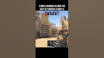 Did S1mple Just Pull Off The Craziest Clutch Ever? #faze #cs2 #fyp #shorts