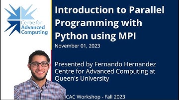 Fall 2023 - Introduction to Parallel Programming with Python