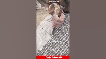 Incredible Stone Carving by Hand ✨ #StoneCarving