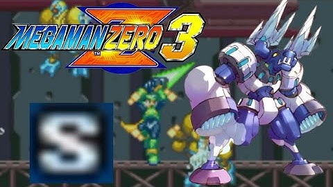Mega Man Zero 3 - Frontline Ice Base Rank S