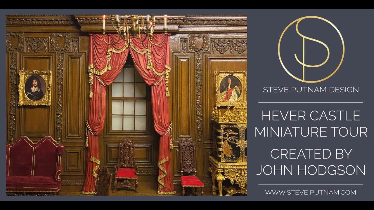 My tour of Hever Castle Miniature Exhibition - Created by the late Master Miniaturist, John Hodgson.
