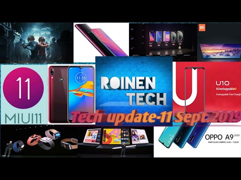 Tech update-11 Sept 2019-Iphone 11 iPad 10 2 Pubg murder watch 5  Apple TV  Mi TV A9 2020 MIUI 11