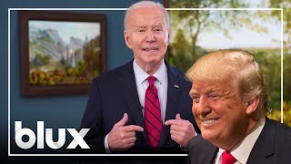 Biden Debate Full Ad & Trump Responds | #blux